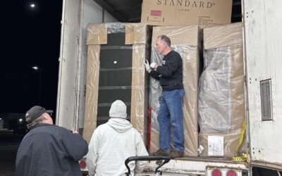 Dreamers outlet furniture Clearance Center received their shipment early. All put together for everyone to come try