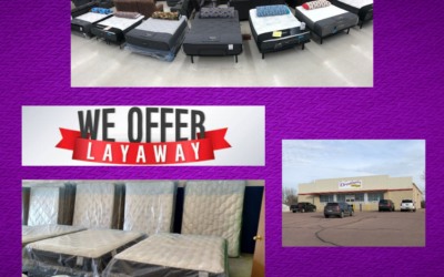 No Interest Mattress Layaway – Great option to choose your mattress now and pay a little at a time OR with your tax refund