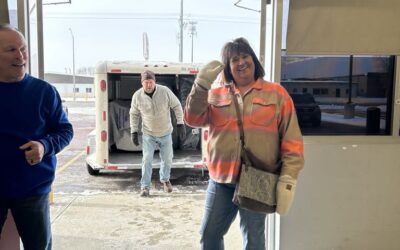 It has been a warmer few days for helping our customers load mattresses and furniture to enjoy in their own homes