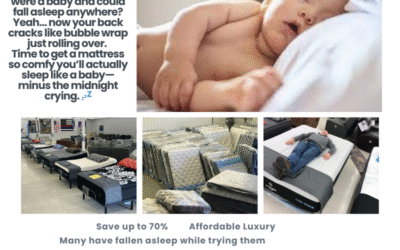 Remember when you could fall asleep anywhere and sleep like a baby?