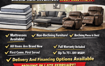 WE’RE MOVING — EVERYTHING MUST GO!  UP TO 75% OFF MSRP