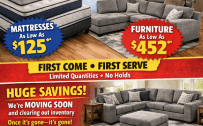 SHOP EARLY FOR THE BEST SELECTION!