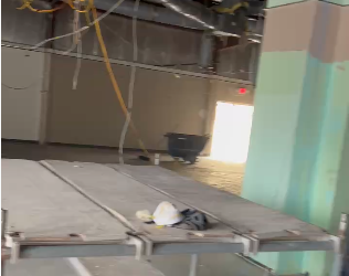 Day 2 of renovations at our “Soon to be new location” for BoxDrop Dreamers Outlet Mattress & Furiture Clearance Center